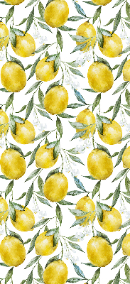 Store intérieur fenêtre aux citrons
