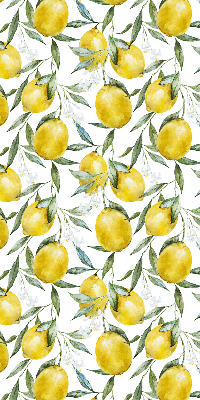 Store intérieur fenêtre aux citrons
