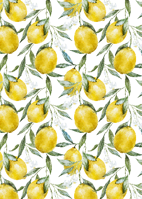 Store intérieur fenêtre aux citrons