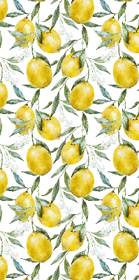 Store intérieur fenêtre aux citrons