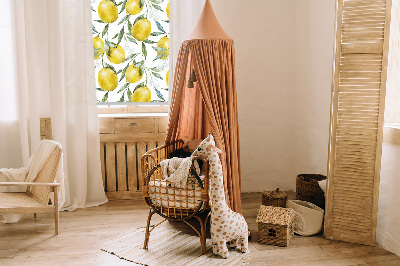 Store intérieur fenêtre aux citrons