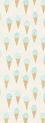 Store enrouleur de glace en cornet