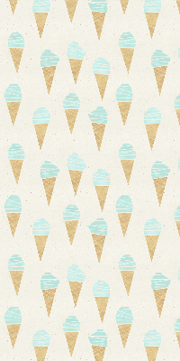 Store enrouleur de glace en cornet