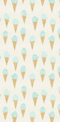 Store enrouleur de glace en cornet