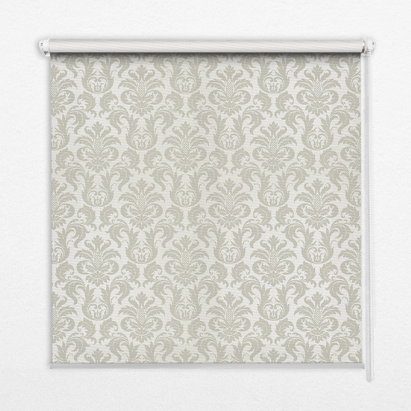 Store intérieur fenêtre de couleur beige