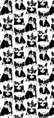 Chiens dessinés pour intérieur