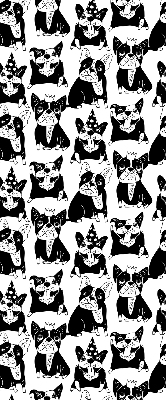 Chiens dessinés pour intérieur