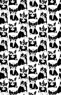 Chiens dessinés pour intérieur