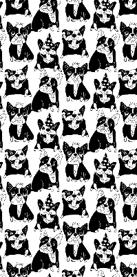 Chiens dessinés pour intérieur