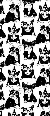 Chiens dessinés pour intérieur