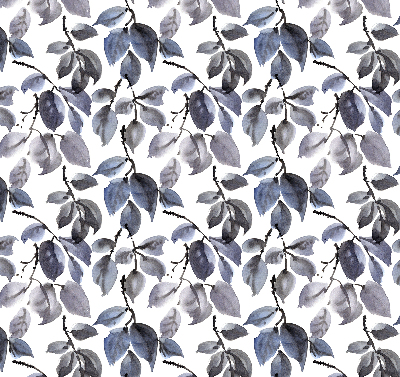 Store enrouleur avec feuilles sombres