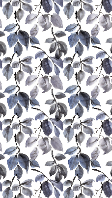 Store enrouleur avec feuilles sombres