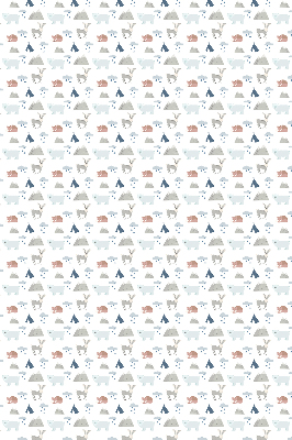 Store enrouleur animaux de la pluie en montagne