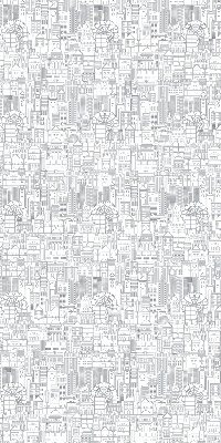 Store enrouleur croquis de la ville