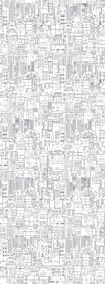 Store enrouleur croquis de la ville