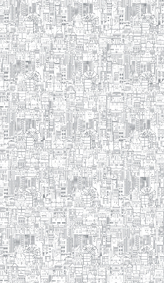 Store enrouleur croquis de la ville