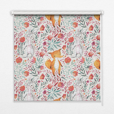 Store intérieur fenêtre pour animaux et plantes