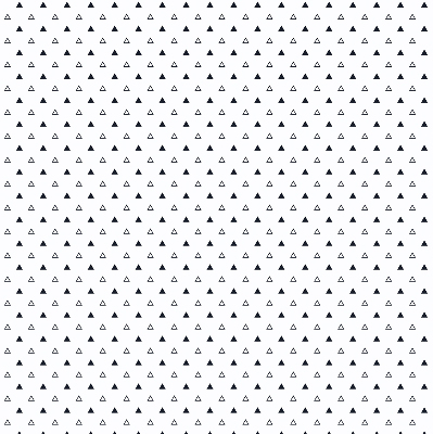 Store enrouleur triangles