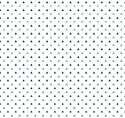 Store enrouleur triangles