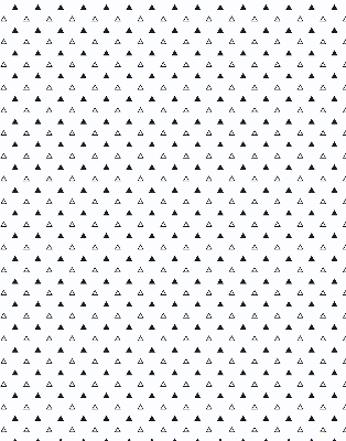 Store enrouleur triangles