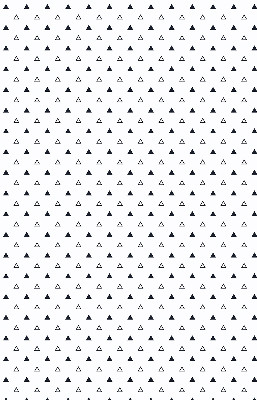 Store enrouleur triangles