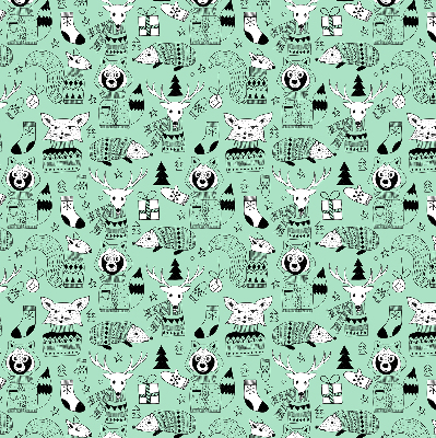 Store intérieur fenêtre pour animaux d'hiver