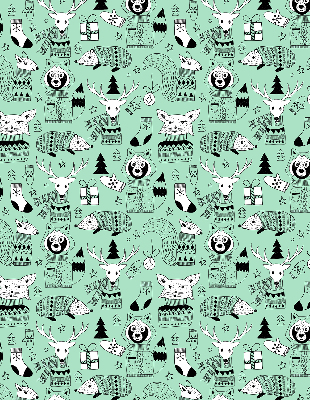 Store intérieur fenêtre pour animaux d'hiver