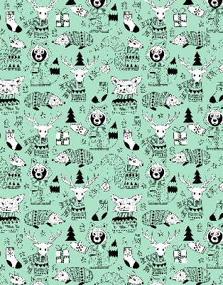 Store intérieur fenêtre pour animaux d'hiver