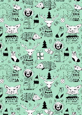 Store intérieur fenêtre pour animaux d'hiver