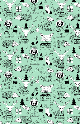 Store intérieur fenêtre pour animaux d'hiver