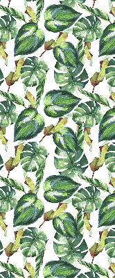 Store enrouleur plantes tropicales