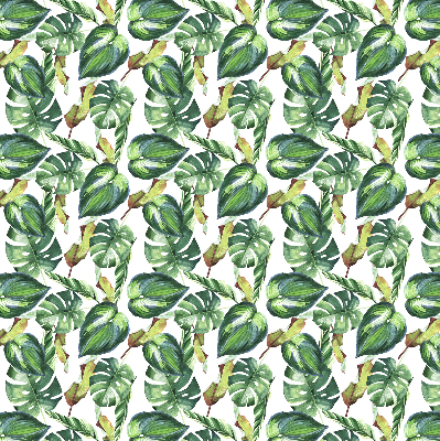 Store enrouleur plantes tropicales