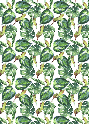 Store enrouleur plantes tropicales