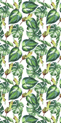 Store enrouleur plantes tropicales