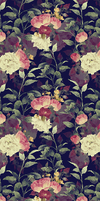 Store enrouleur fleurs