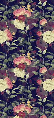 Store enrouleur fleurs