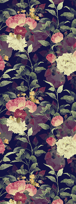 Store enrouleur fleurs