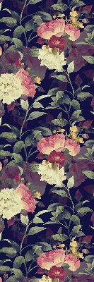 Store enrouleur fleurs