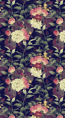 Store enrouleur fleurs