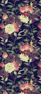 Store enrouleur fleurs