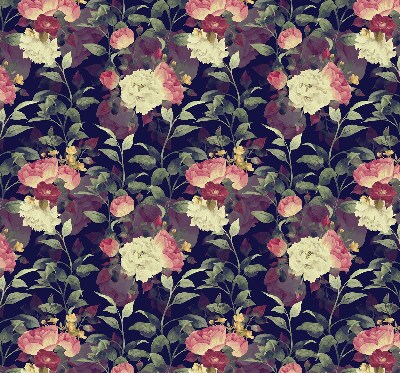 Store enrouleur fleurs