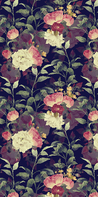 Store enrouleur fleurs