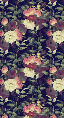 Store enrouleur fleurs