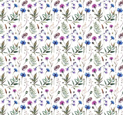 Store enrouleur à fleurs colorées