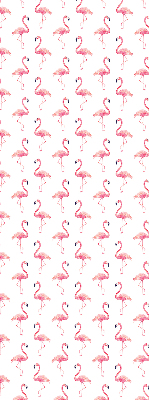 Store intérieur en forme de flamants roses