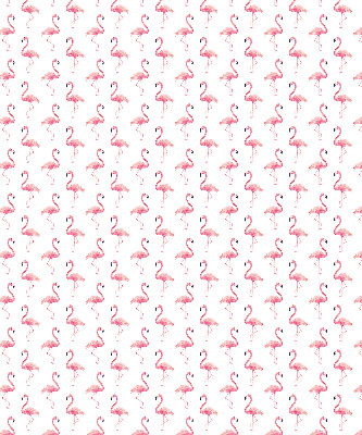 Store intérieur en forme de flamants roses