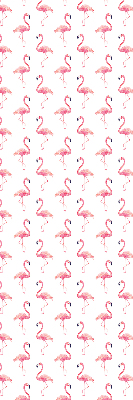 Store intérieur en forme de flamants roses