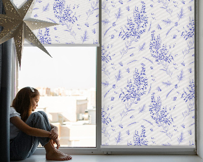 Store enrouleur pour plantes violettes