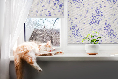 Store enrouleur pour plantes violettes