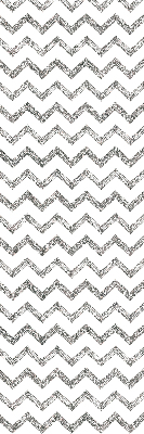 Store intérieur fenêtre à zigzags horizontaux gris